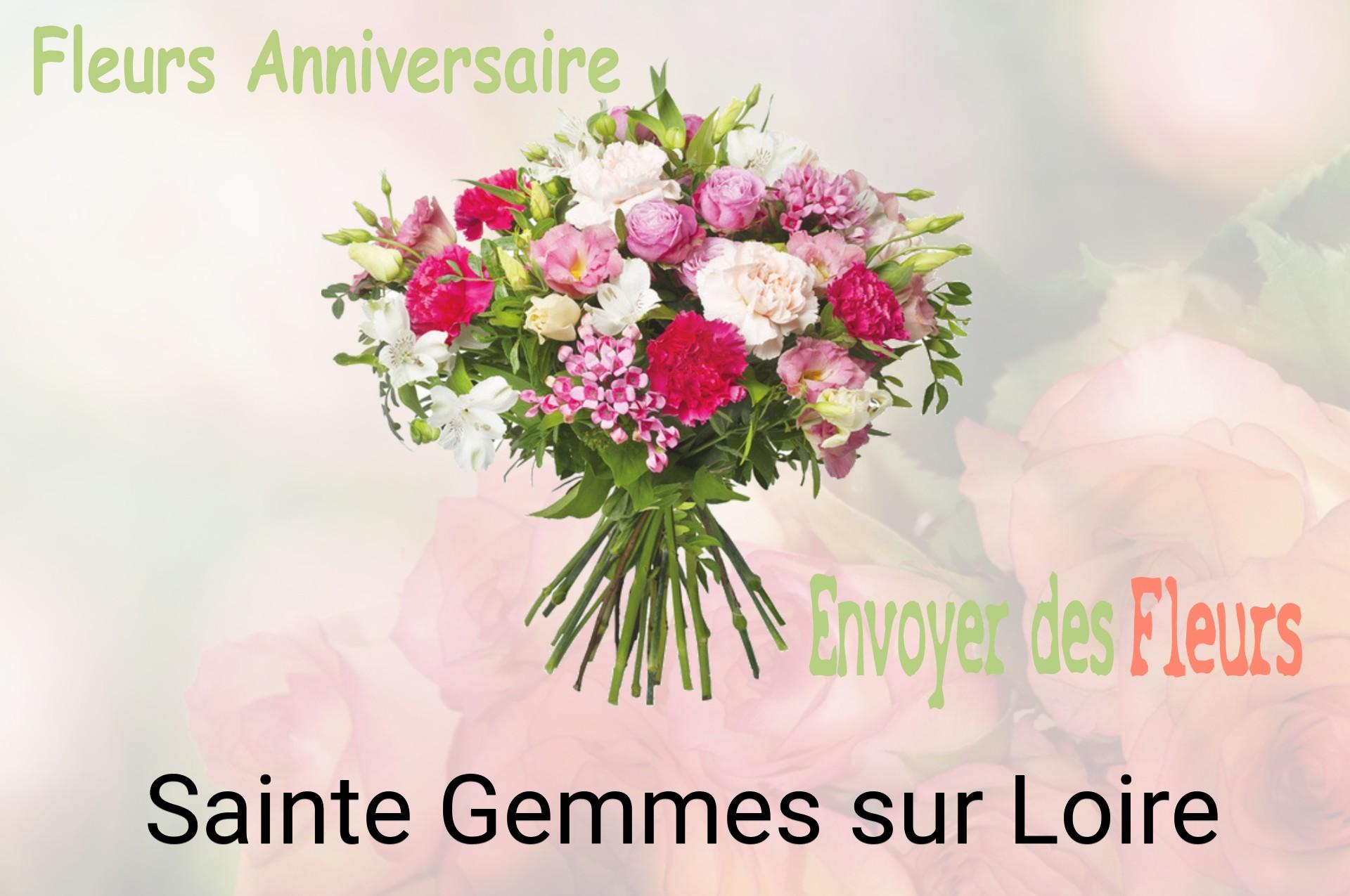 Bouquet de fleurs d’anniversaire livré à Sainte-Gemmes-sur-Loire