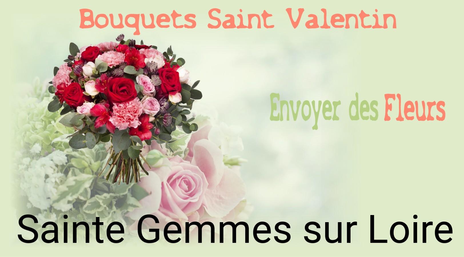 Roses de Saint-Valentin livrées à Sainte-Gemmes-sur-Loire